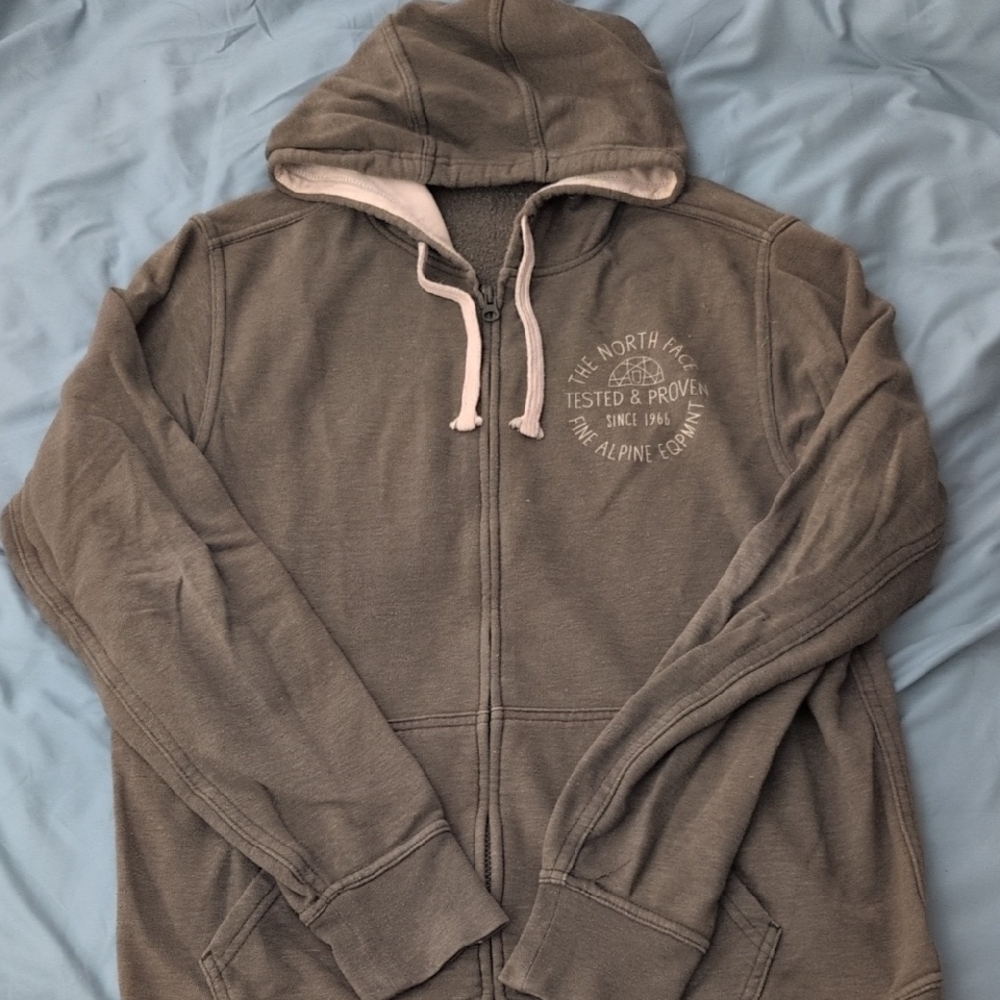The North Face Black and White Label Hoodie